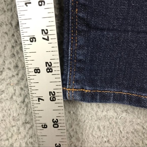 Hudson Krista Super Skinny Womens Low Rise Stretch Blue Jeans Size 28 30x29 - Picture 8 of 10